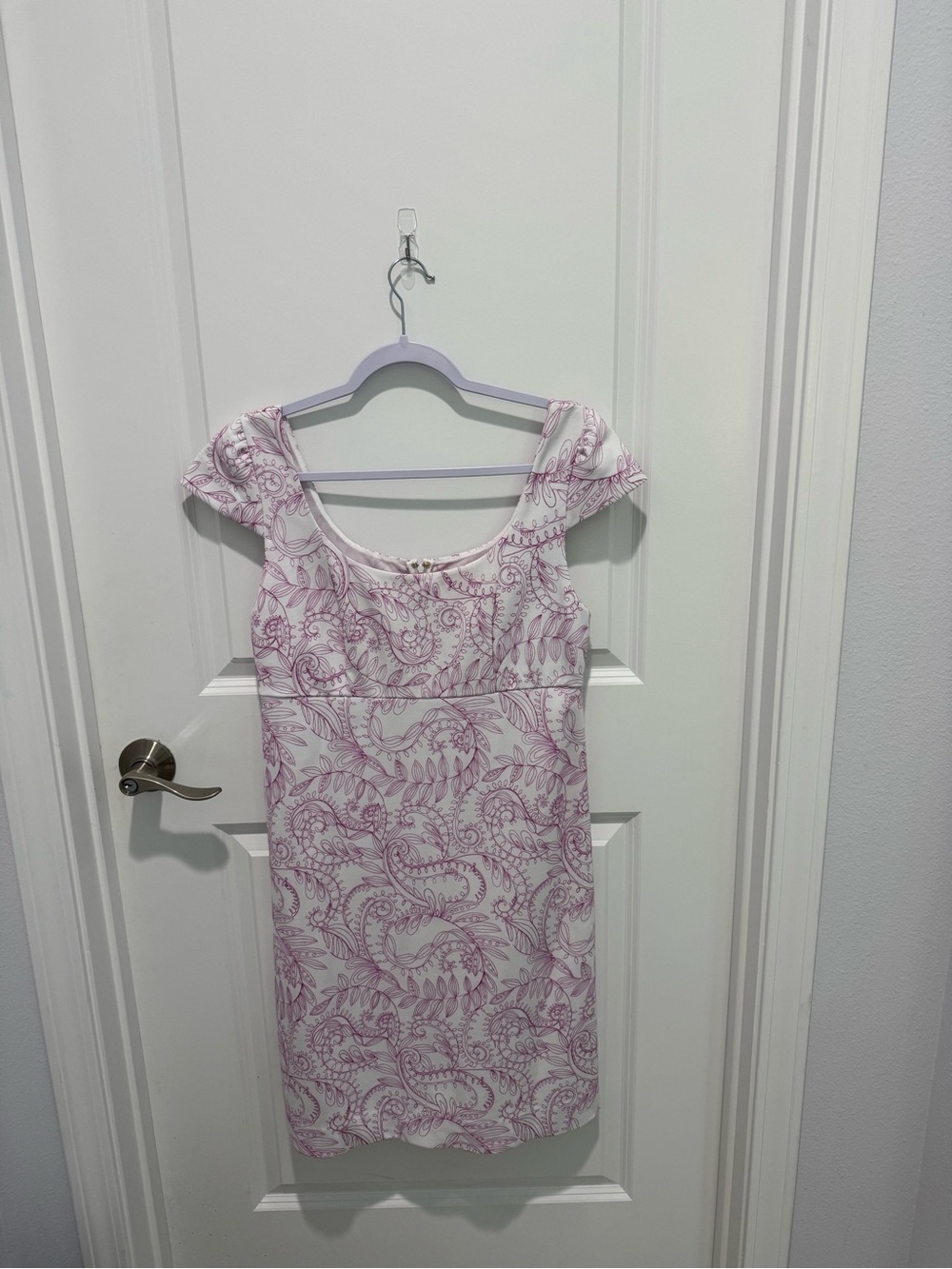 Women’s Lily Pulitzer Laurent Dress in purple quartz print, Size 8, NWOT